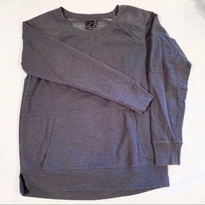 💲⬇️NWOT Z by Zella Grey Ebony Sweatshirt(no hood)